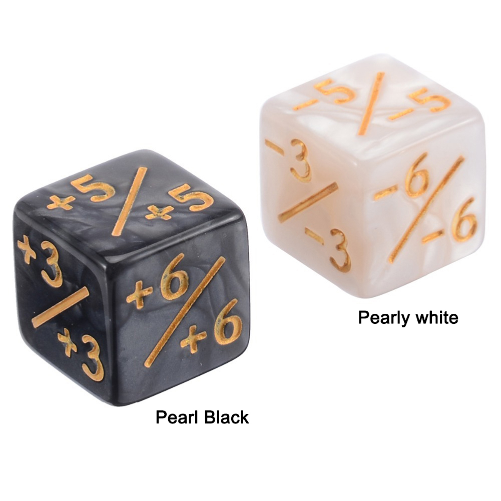 Game Token Counter - 10 Stück 6-seitige Würfel, kompatibel mit