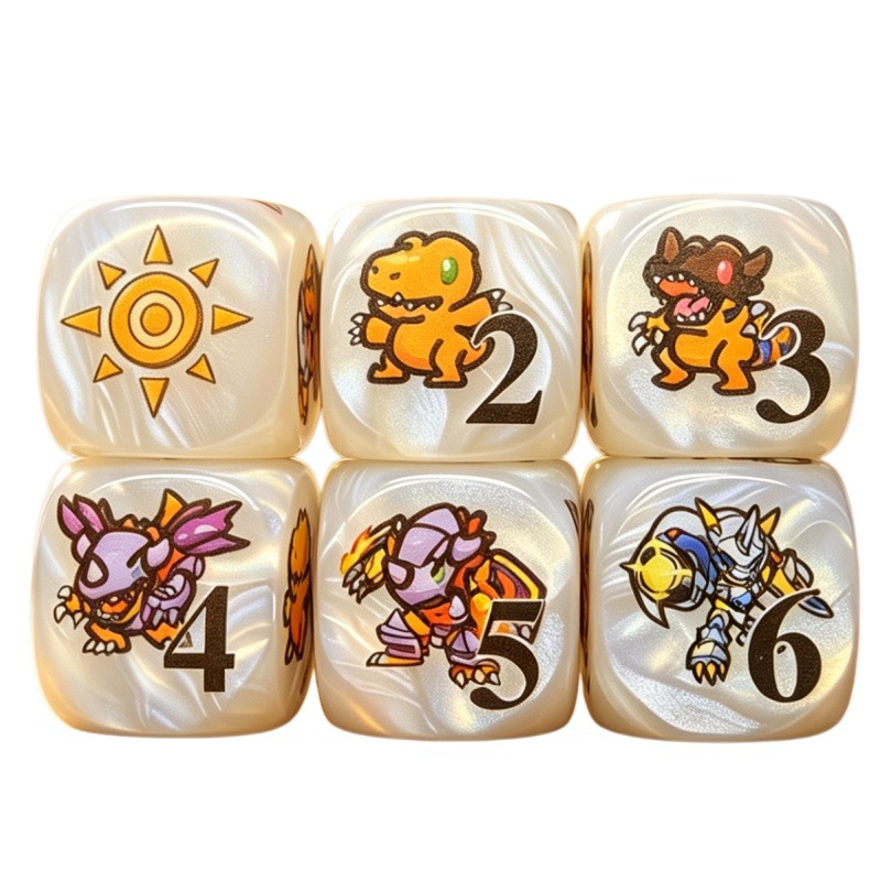 Game Token Counter - 2er-Set Digimon DTCG Omnimon Agumon Token