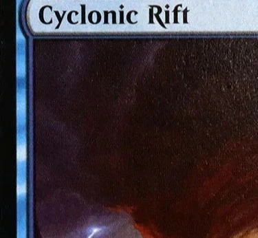 Card Game Deck - „Cyclonic Rift“ TCG-Karten M Proxy Black