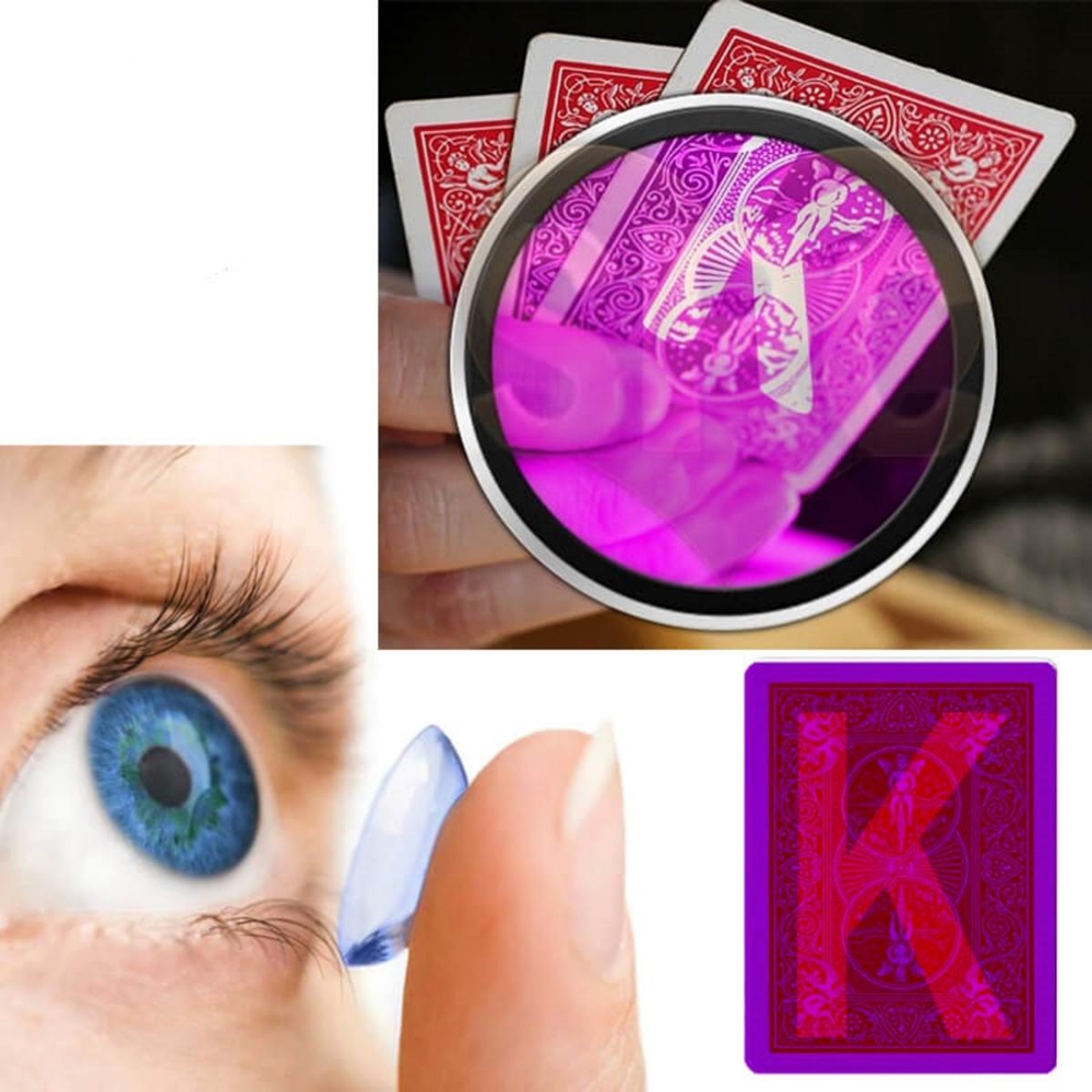 Board Game Ranking - Infrarot-unsichtbares UV-Lesegerät-Set für Infrarot-Spielkarten mit Markierung