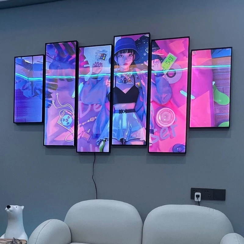 Board Game Cafe - E-Sport-Raum Hotel Spiel-Dekorationsmalerei Internet-Café LED-Lichttafel Leuchtende