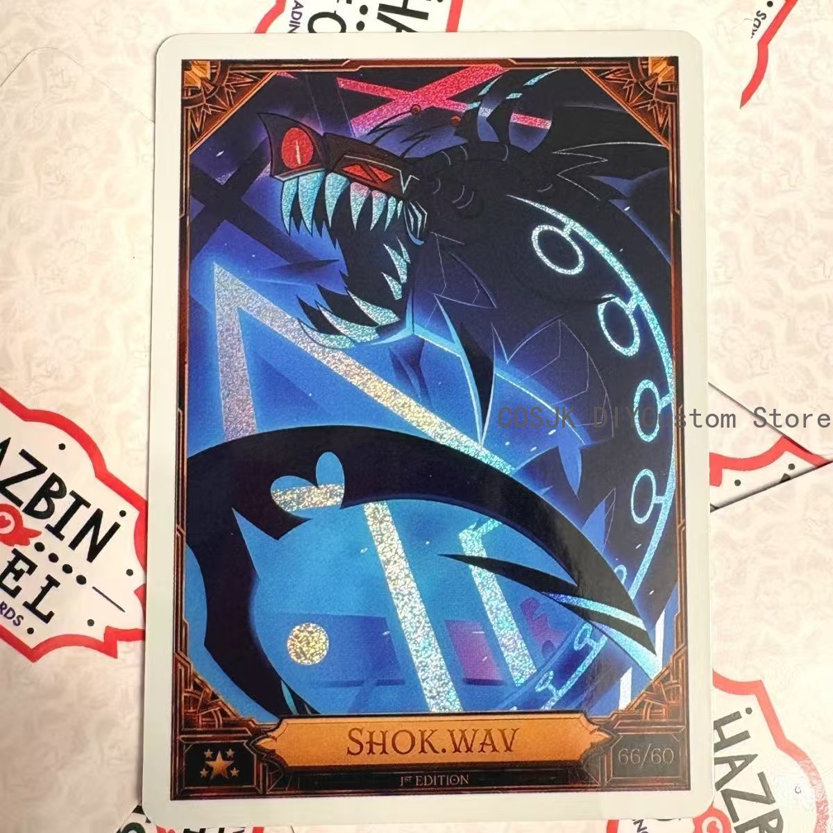 Board Game Card - Spiel Hazbin Hotel Alastor Vox Lilith