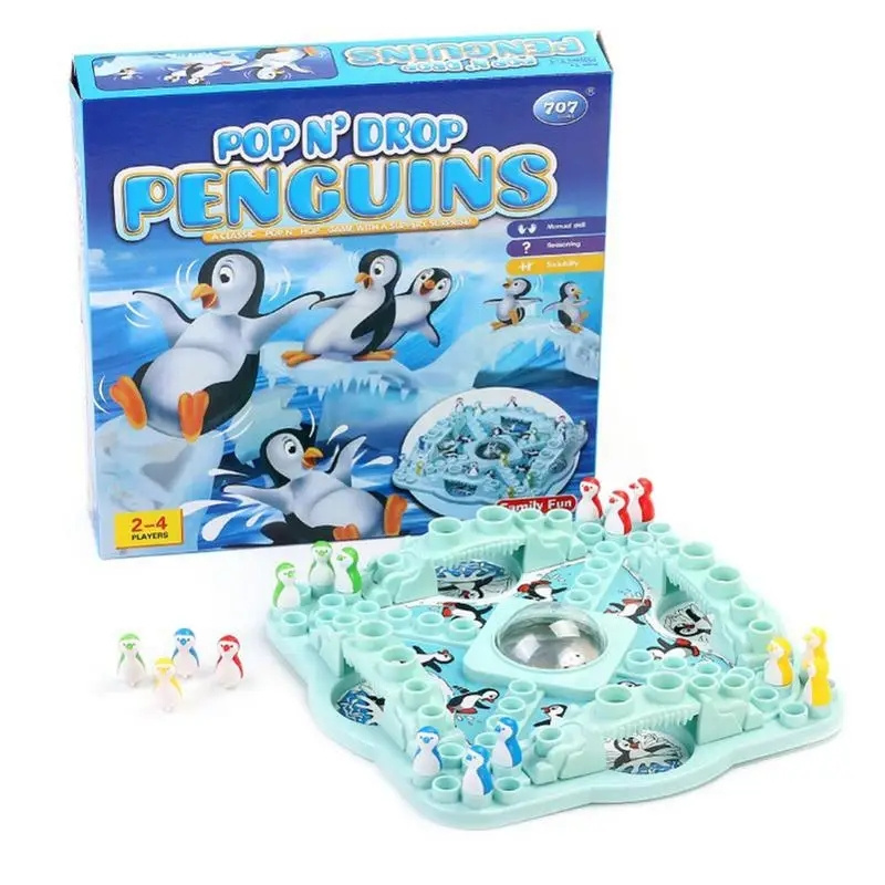 Board Game Dnd - Multiplayer Pinguin Fliegendes Schach Party Brettspiele