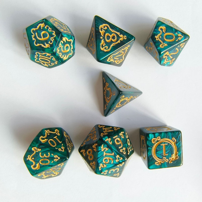7-teiliges Polyedrisches DND-W – Board Game Dnd Bewertung und Preis