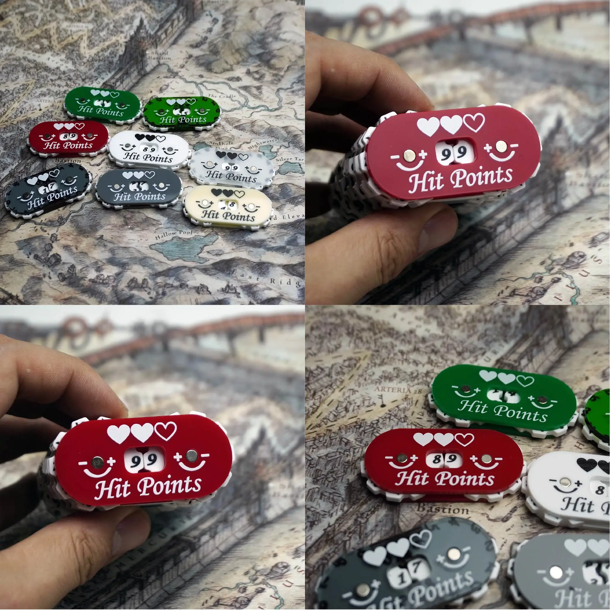 Premium 60x30mm Tracker für Ge – Game Token Counter Bewertung und Preis