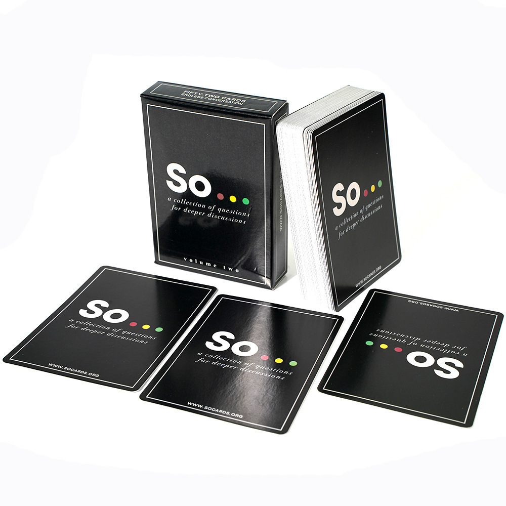 Hochwertiges So Cards Conversa – Board Game Question Bewertung und Preis