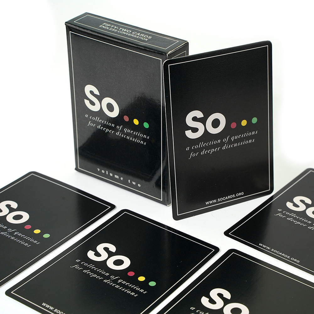 Hochwertiges So Cards Conversa – Board Game Question Bewertung und Preis