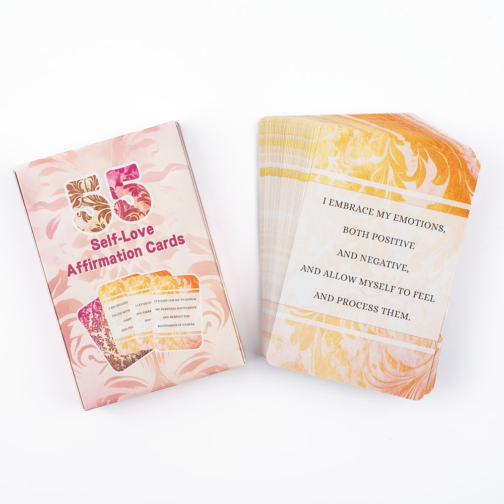 55-Selbstliebe-Affirmationskar – Board Game Quote Bewertung und Preis