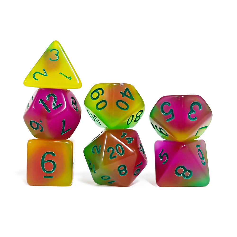 7-teiliges Set mit im Dunkeln  – Board Game Dnd Bewertung und Preis