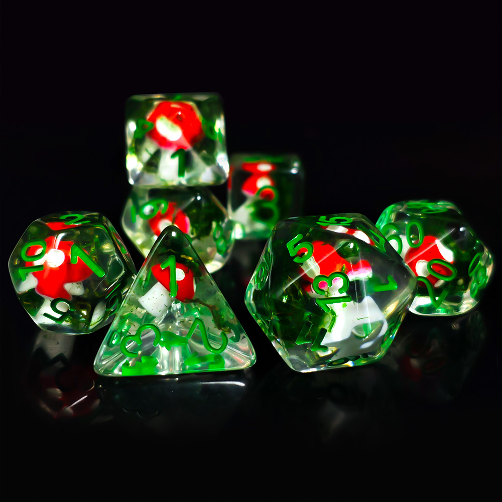 7 Teile/satz DND Würfel Transp – Board Game Dnd Bewertung und Preis