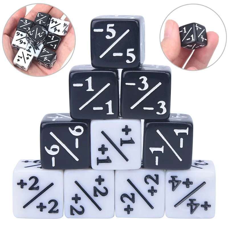 Neue 10er-Packung 16mm 6-seiti – Game Token Counter Bewertung und Preis