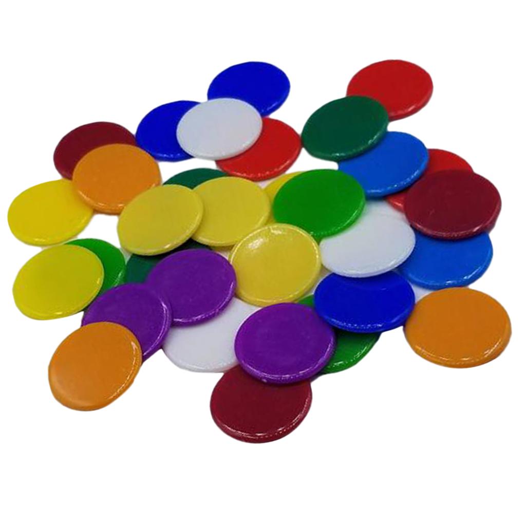 100 Stück Bingo-Chips, kleine  – Game Token Counter Bewertung und Preis