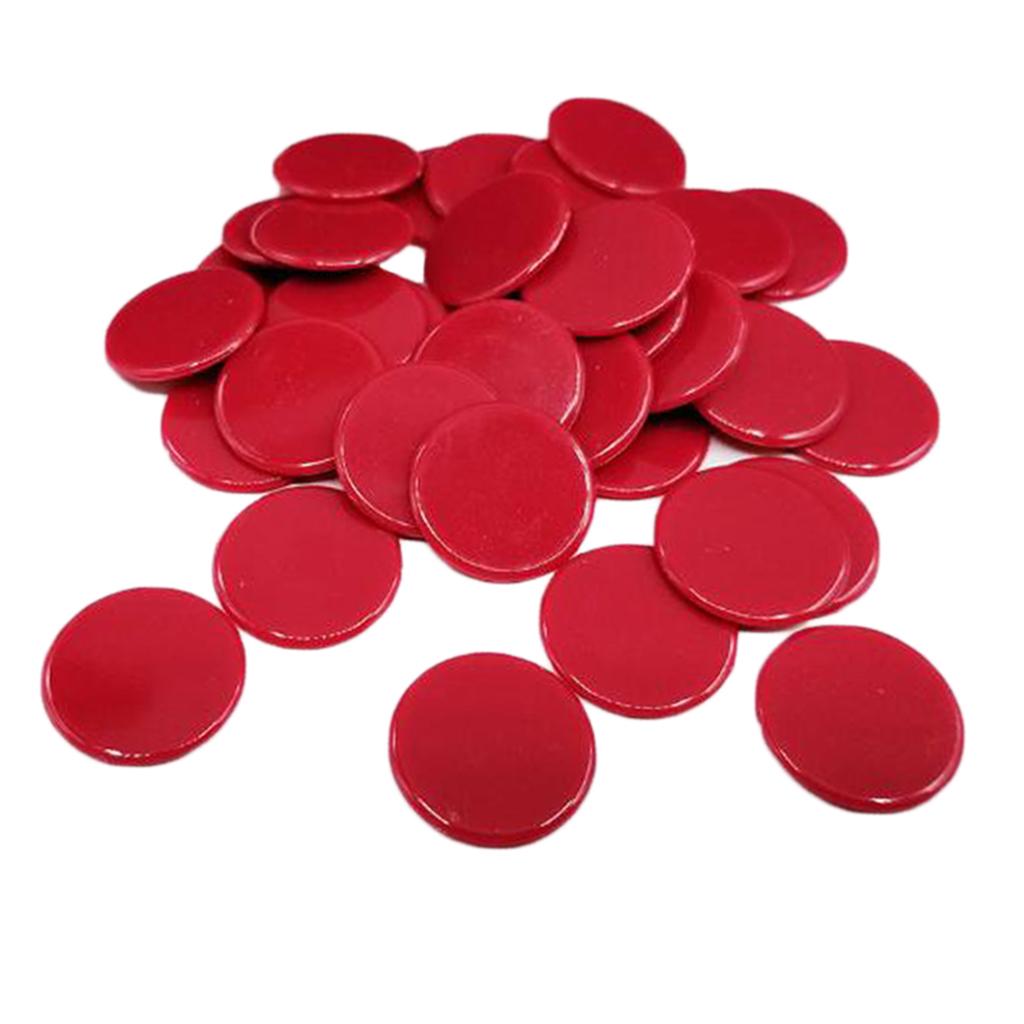 100 Stück Bingo-Chips, kleine  – Game Token Counter Bewertung und Preis
