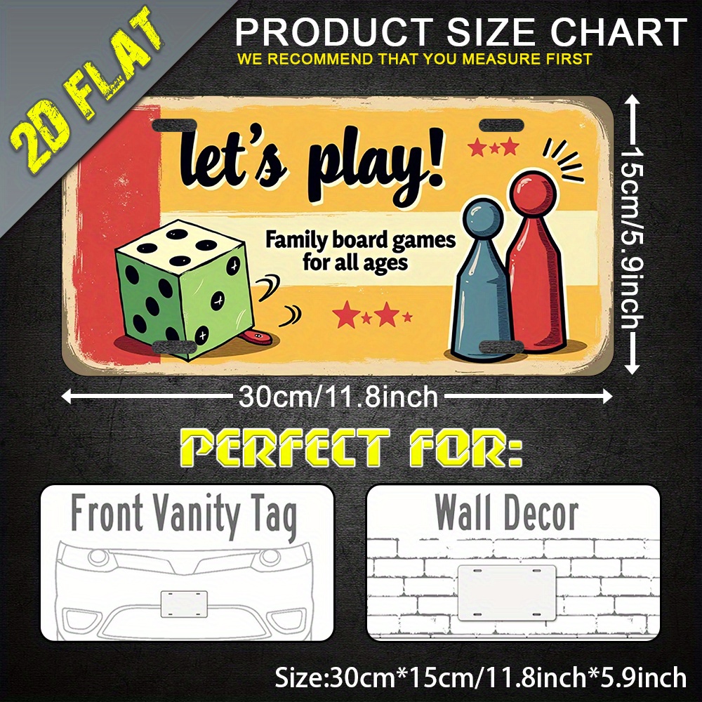 2D flaches, 1-teiliges Alumini – Board Game Cafe Bewertung und Preis