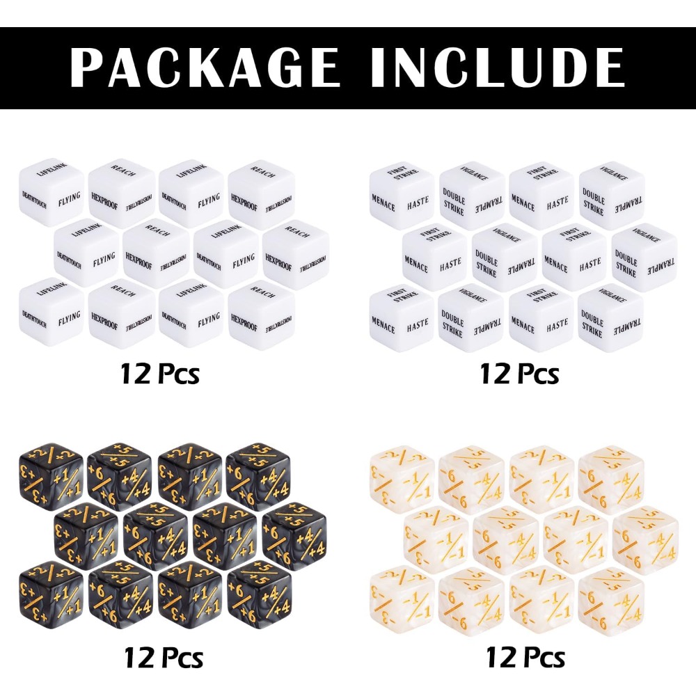 48-teiliges Zählwürfel-Set plu – Game Token Counter Bewertung und Preis