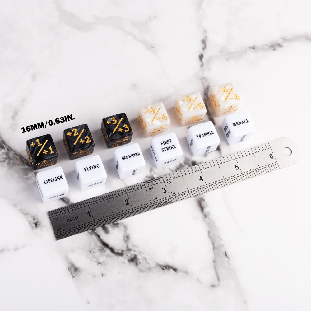 48-teiliges Zählwürfel-Set plu – Game Token Counter Bewertung und Preis