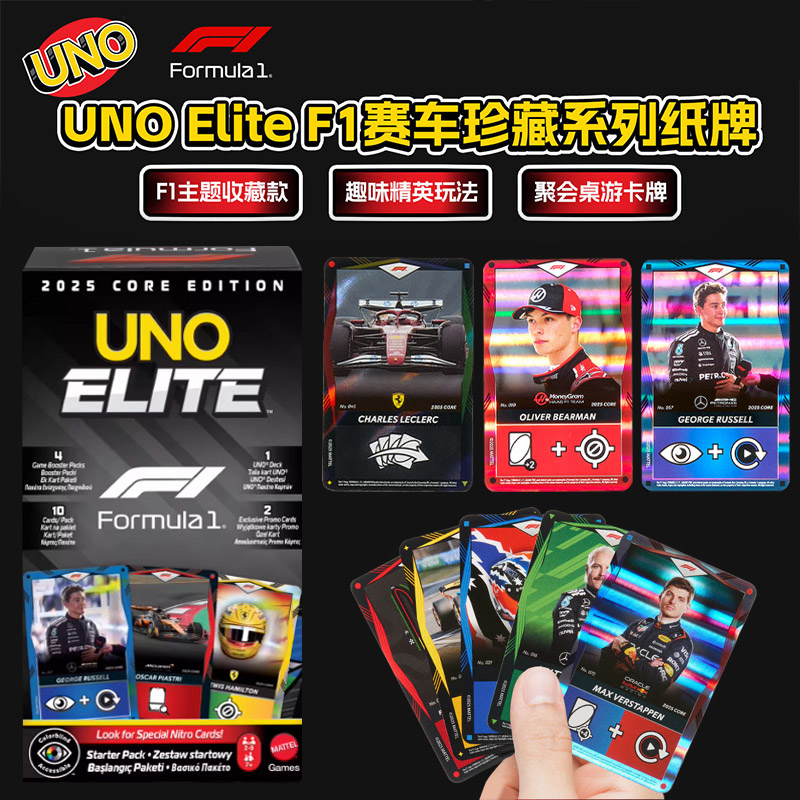 UNO Elite HotWheels F1 Racing  – Board Game Design Bewertung und Preis