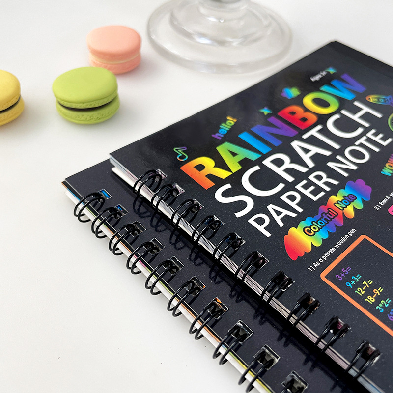 Regenbogen-Kratzpapier, Notizb – Board Game Book Bewertung und Preis