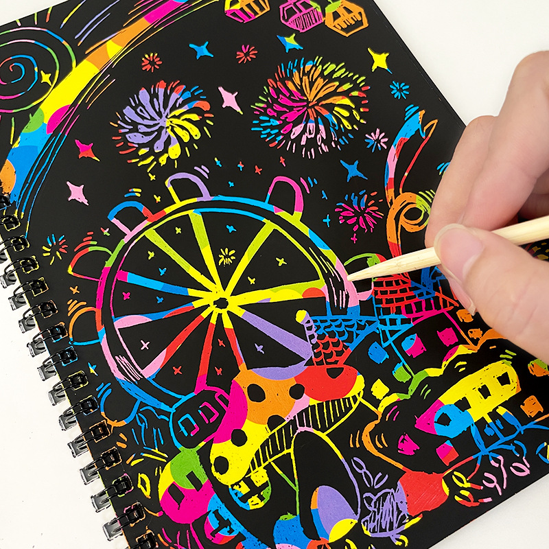 Regenbogen-Kratzpapier, Notizb – Board Game Book Bewertung und Preis