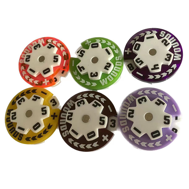 Zufällige Farbe, kleine Größe, – Game Token Counter Bewertung und Preis