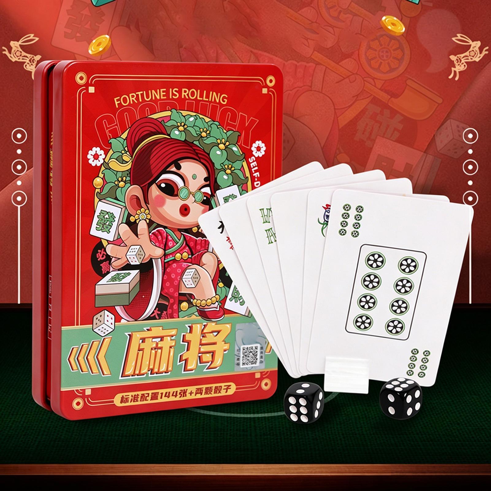 Spielkarten, Mahjong-Steine, F – Card Game Deck Bewertung und Preis