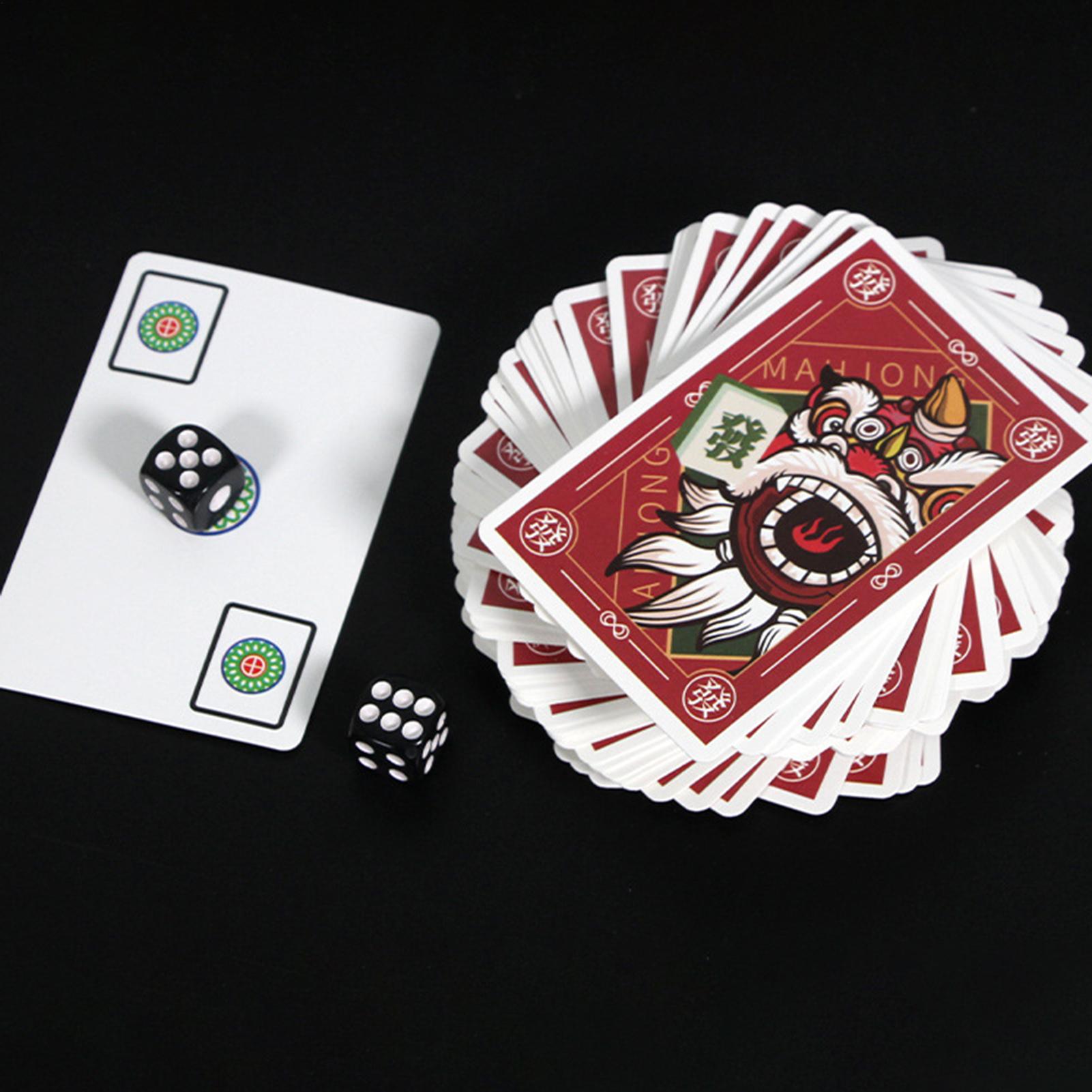 Spielkarten, Mahjong-Steine, F – Card Game Deck Bewertung und Preis