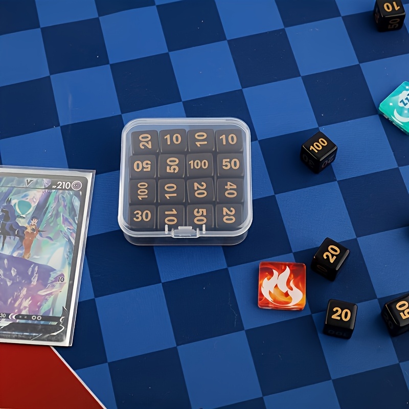 10 Stück PTCG-Zählwürfel, digi – Game Token Counter Bewertung und Preis