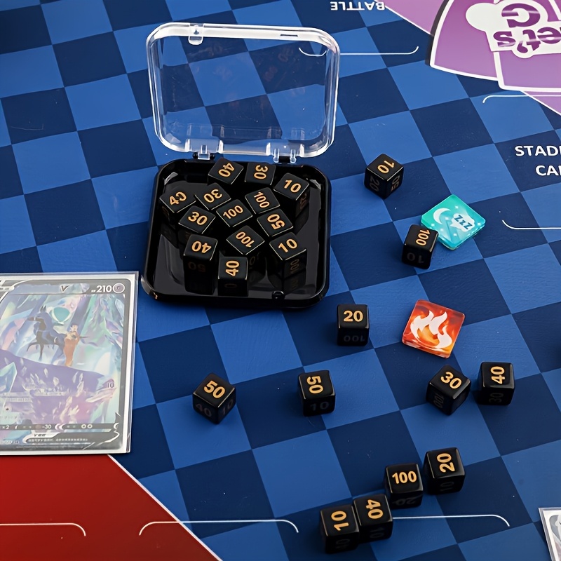 10 Stück PTCG-Zählwürfel, digi – Game Token Counter Bewertung und Preis