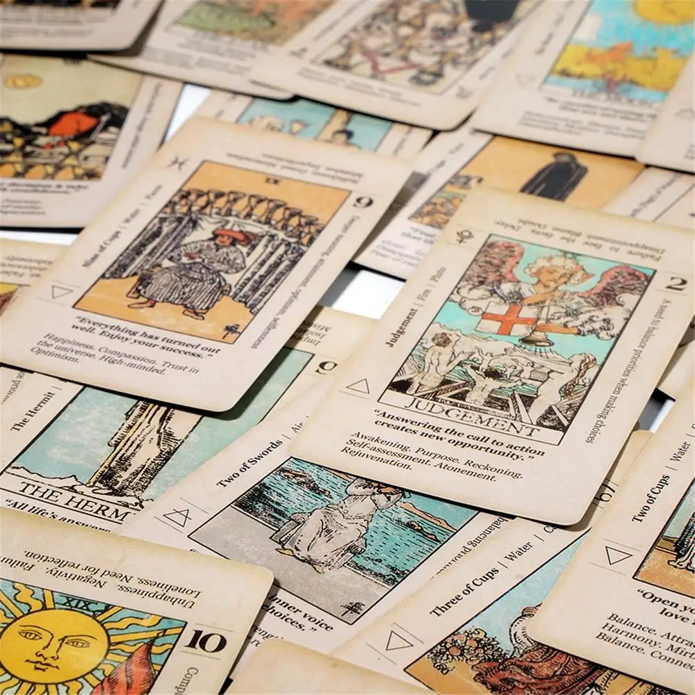 Bedeutung Tarot-Karte für Anfä – Card Game Deck Bewertung und Preis