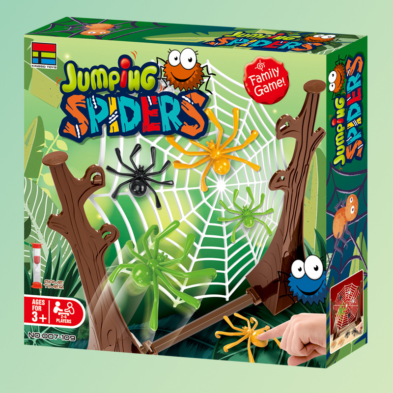 Hüpfende Spinne Familie Party  – Board Game Web Bewertung und Preis